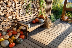 Veranda und Garten