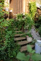 Treppe im Garten