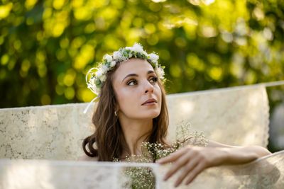 Künstlerisches Aktporträt von Model Petra